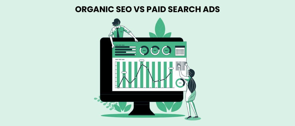 What is the difference between SEO and paid ads