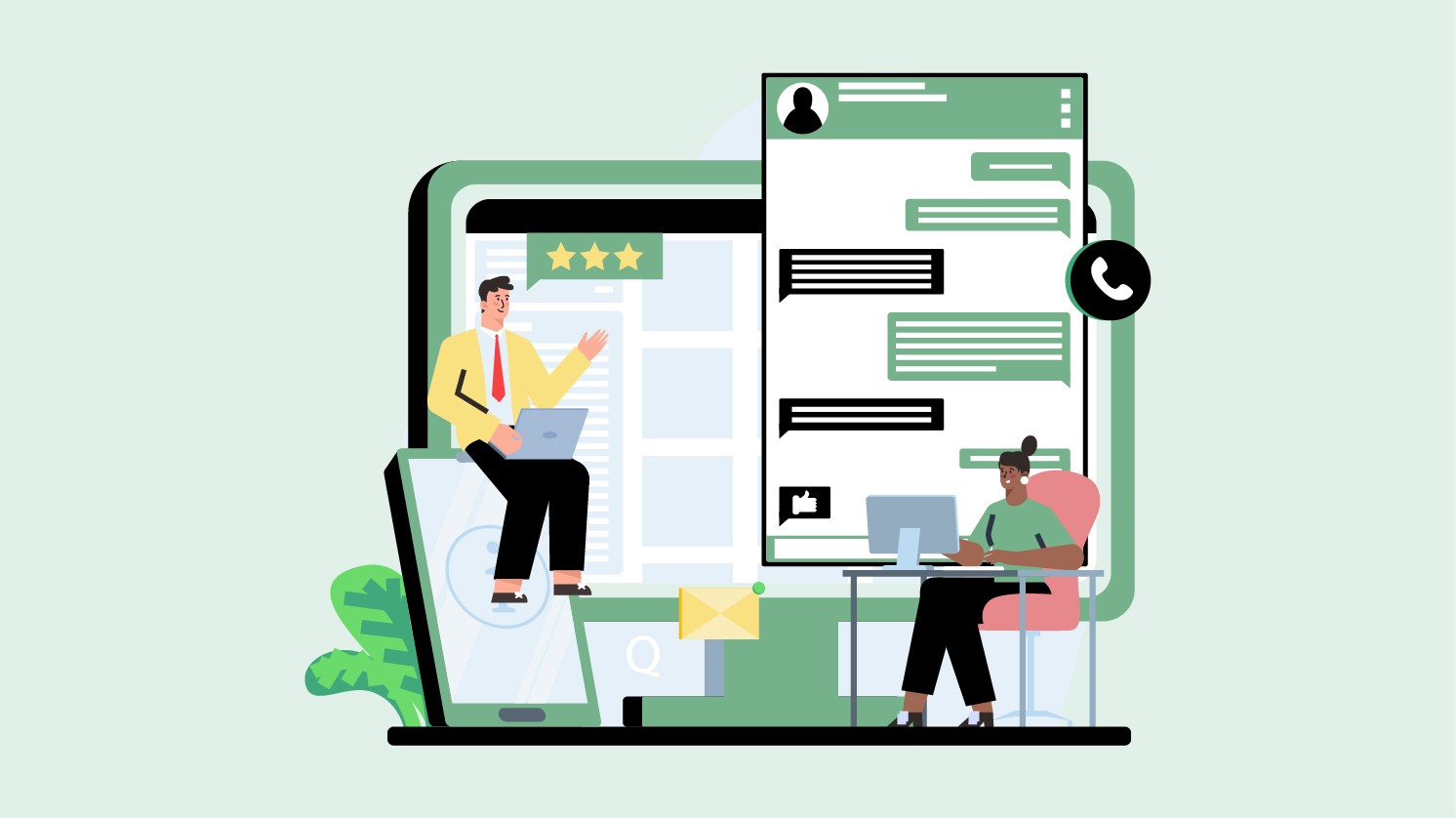 Contact forms vs live chat for generating leads
